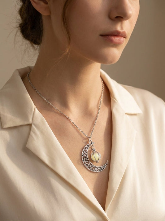 The Celestial Lunar Glow • Luminous Moonstone - Myglova