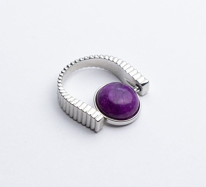 Aura Stone Spinner Ring