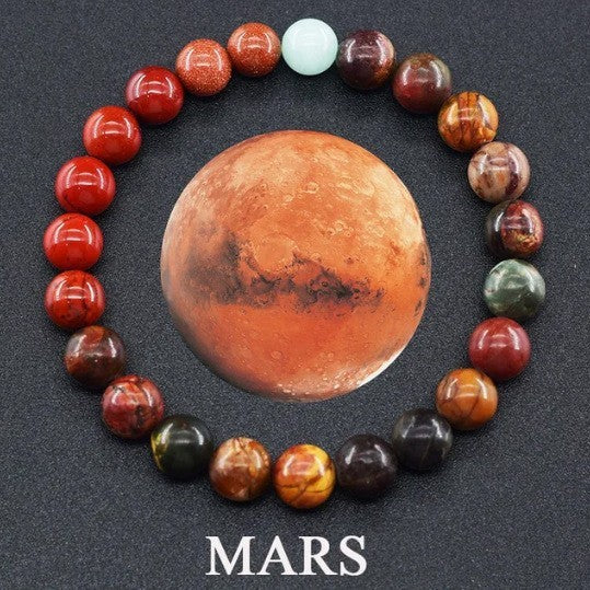 Orbit Stone Bead Bracelet