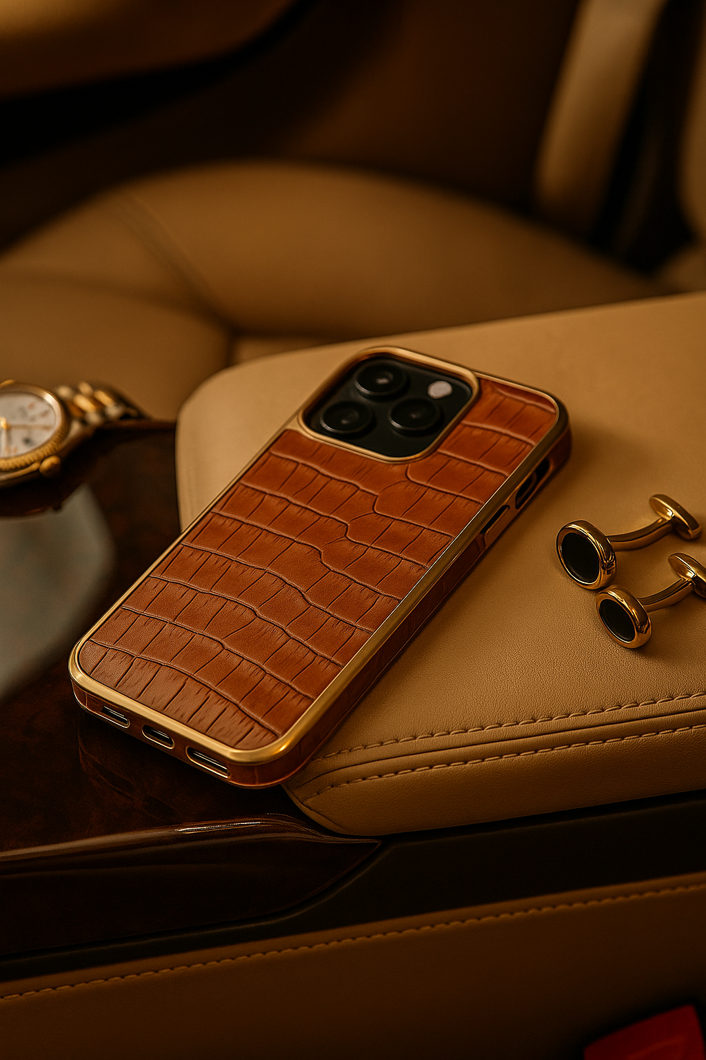 Elite Crocodile Leather IPhone Case - Heritage Series 1