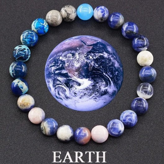 Orbit Stone Bead Bracelet
