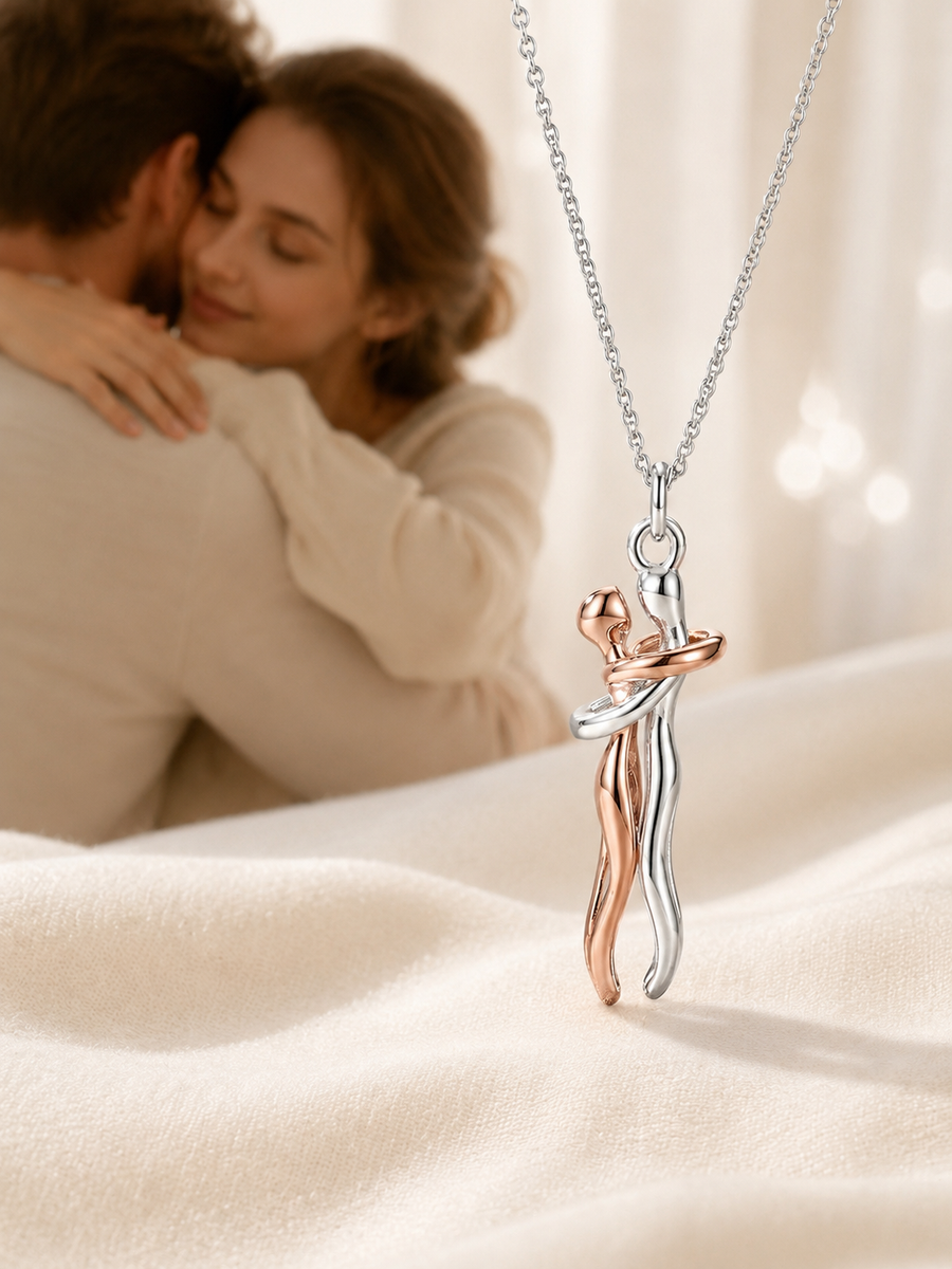 Always Close™ Hug Necklace — 925 Sterling Silver