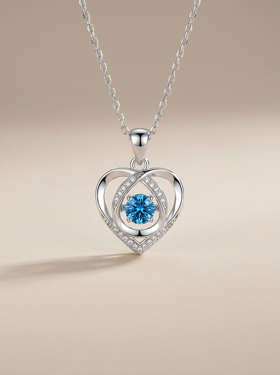 The Eternal Pulse • Heart-Motion Necklace