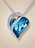 The "Geometric Soul" 925 Sterling Silver Heart