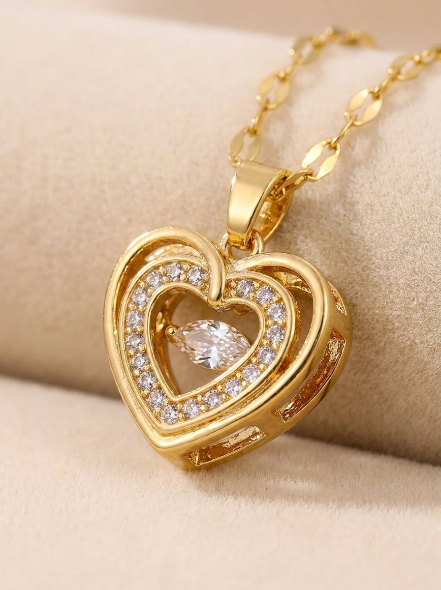 The Layered Devotion • Dual-Chain Heart