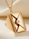 The "Secret Sentiments" Titanium Envelope Locket