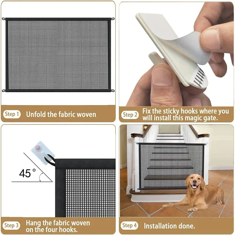 SafePaws™ Instant Mesh Gate