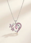 Amora Butterfly Heart Necklace - Myglova