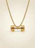Atlas Dumbbell Pendant Necklace - Myglova