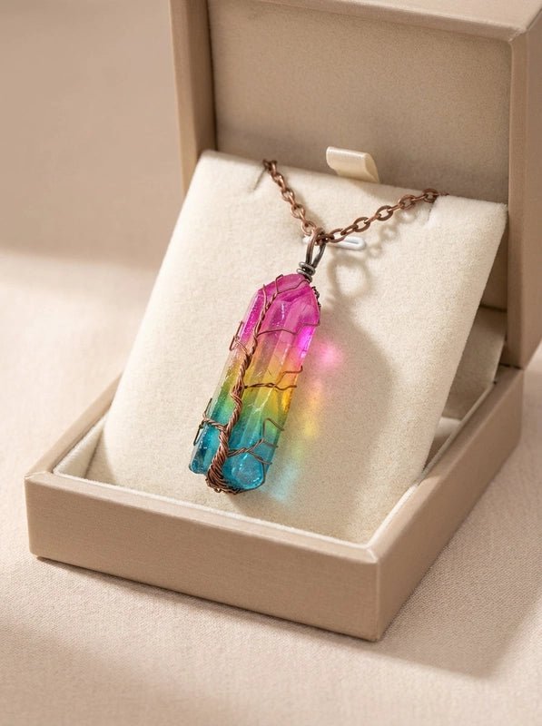 Aura Balance™ Tree of Life Necklace A spiritual symbol of growth, protection & interconnection - Myglova