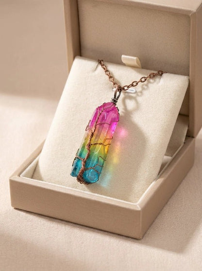 Aura Balance™ Tree of Life Necklace A spiritual symbol of growth, protection & interconnection - Myglova