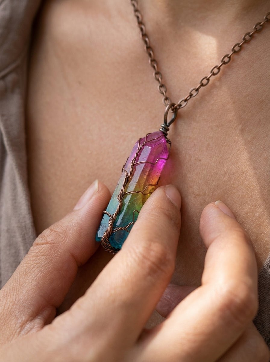 Aura Balance™ Tree of Life Necklace A spiritual symbol of growth, protection & interconnection - Myglova