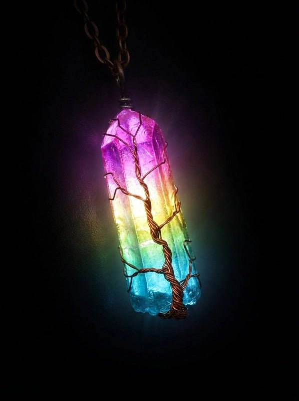 Aura Balance™ Tree of Life Necklace A spiritual symbol of growth, protection & interconnection - Myglova