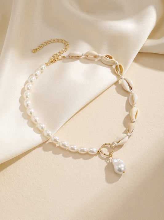 Baroque Faux Pearl Necklace — Everyday Statement - Myglova