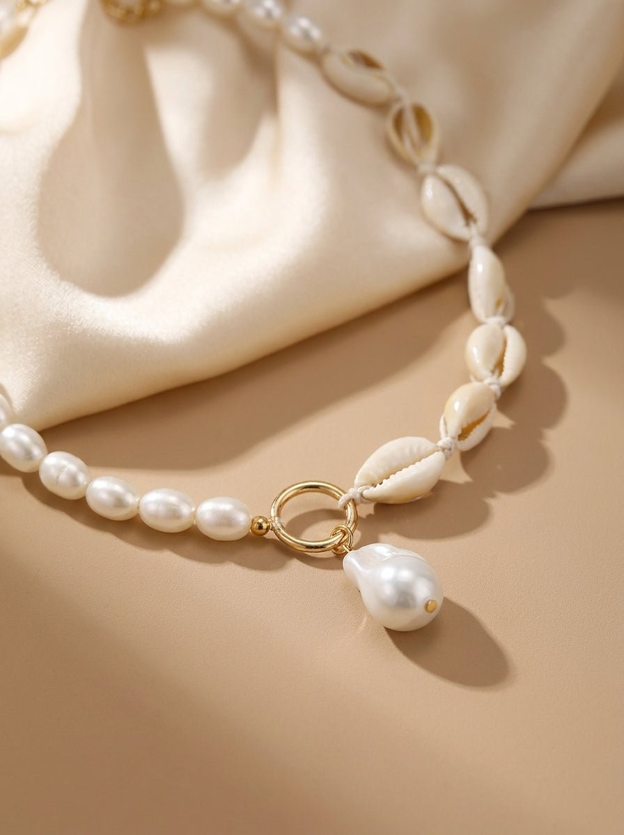 Baroque Faux Pearl Necklace — Everyday Statement - Myglova