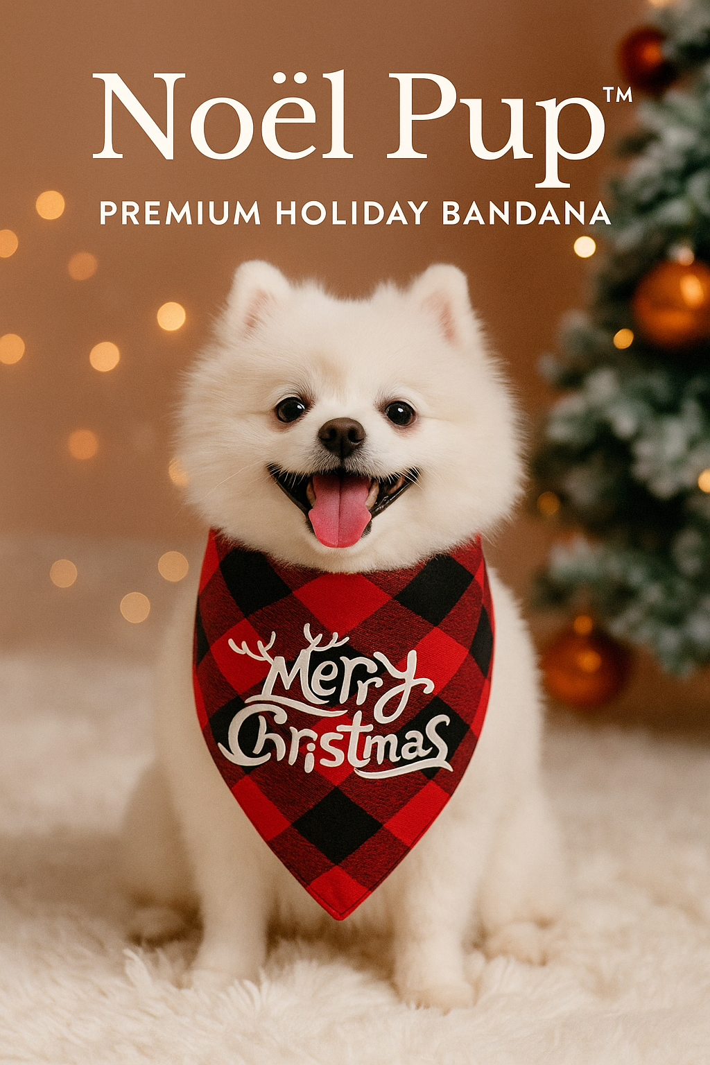 Noël Pup™ Premium Holiday Bandana