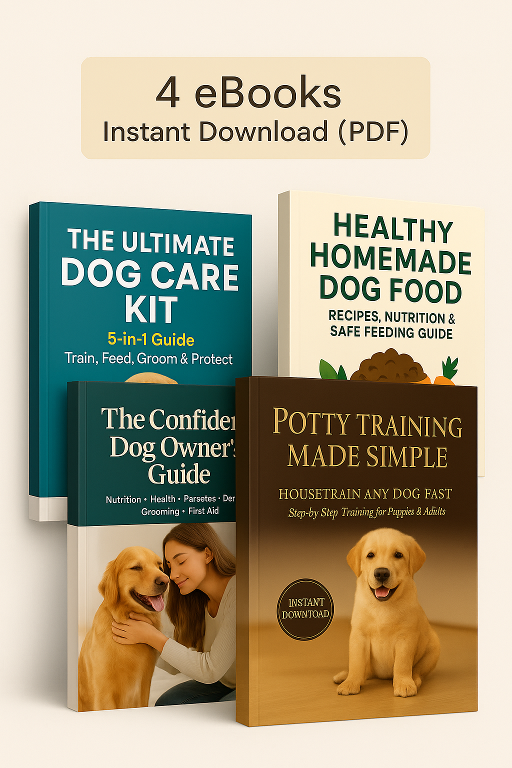 The Complete Dog Owner Library (4 Premium eBooks – Instant Access)