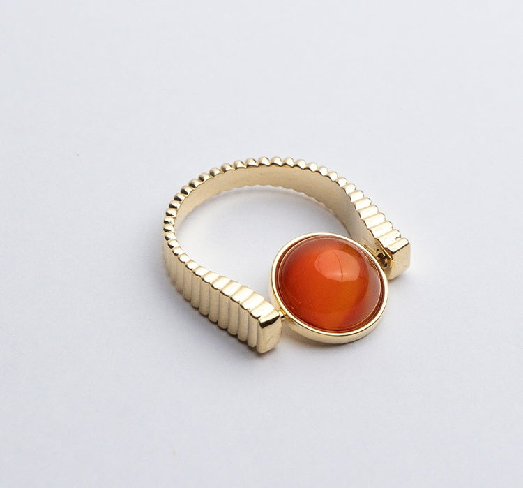 Aura Stone Spinner Ring