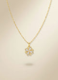 Fortuna Rotating Clover Necklace