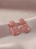 Lustre Cube Stud Earrings