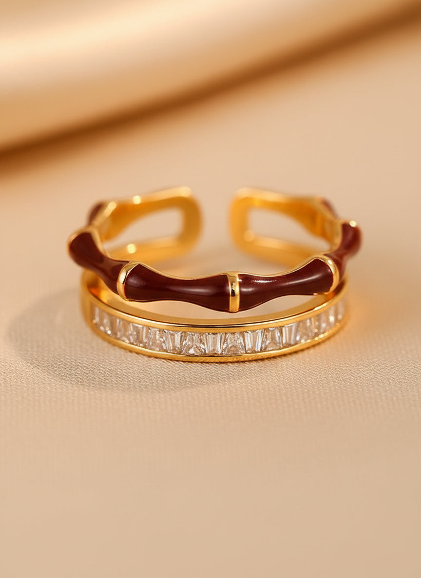 Verdant Bloom Open Ring