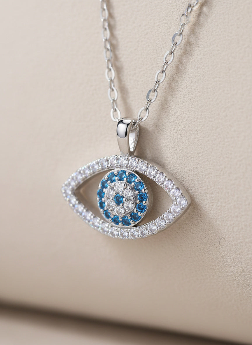 Lumen Eye Pendant Necklac