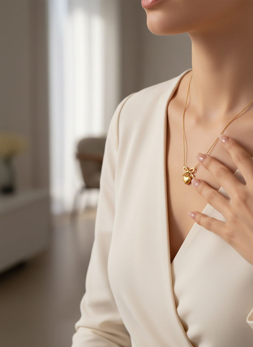 Linea Minimal Pendant Necklace