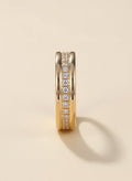 Lumière Line Zircon Ring - Myglova