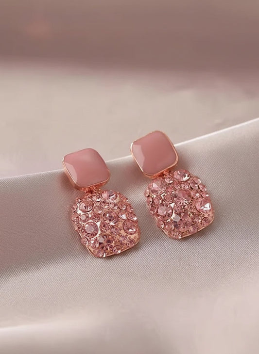 Lustre Cube Stud Earrings - Myglova