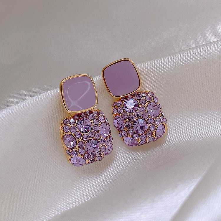 Lustre Cube Stud Earrings - Myglova