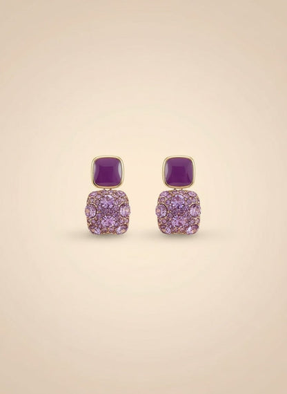 Lustre Cube Stud Earrings - Myglova