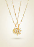 Magnetic Sun & Moon Connection Necklace Set (2 Pieces) - Myglova