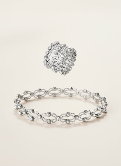 Prism Transform Convertible Ring Bracelet - Myglova
