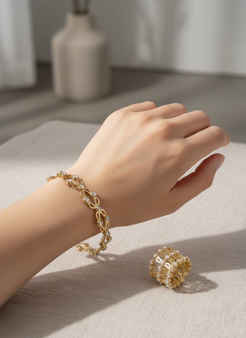 Prism Transform Convertible Ring Bracelet - Myglova