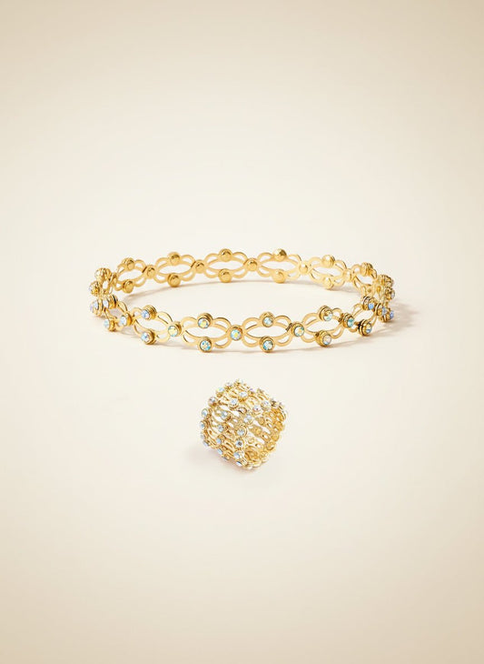 Prism Transform Convertible Ring Bracelet - Myglova
