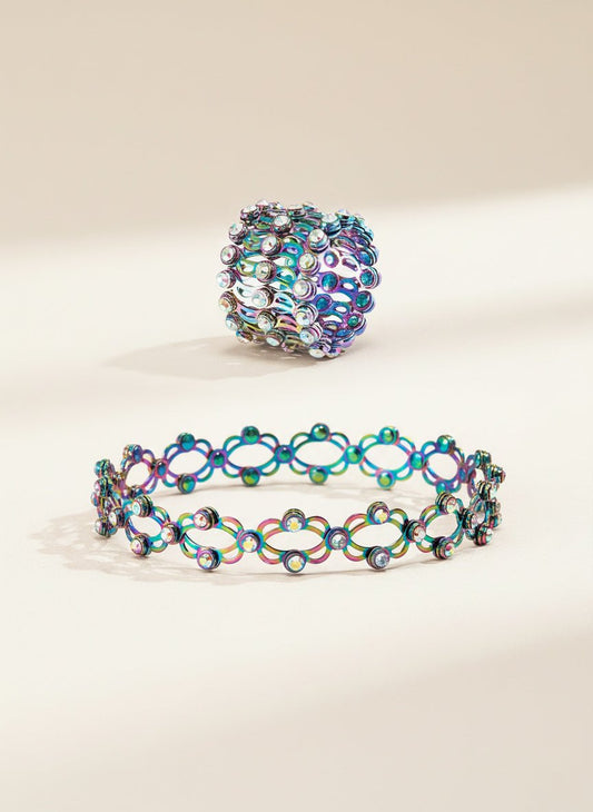 Prism Transform Convertible Ring Bracelet - Myglova