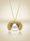 Solenne Sunflower Pendant Necklace - Myglova
