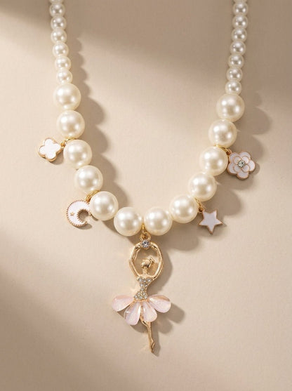 The "Aura Pearl" K-Style Iridescent Choker - Myglova