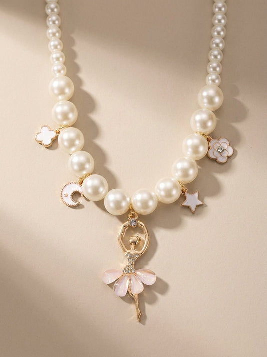 The "Aura Pearl" K-Style Iridescent Choker - Myglova