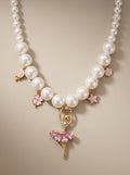 The "Aura Pearl" K-Style Iridescent Choker - Myglova