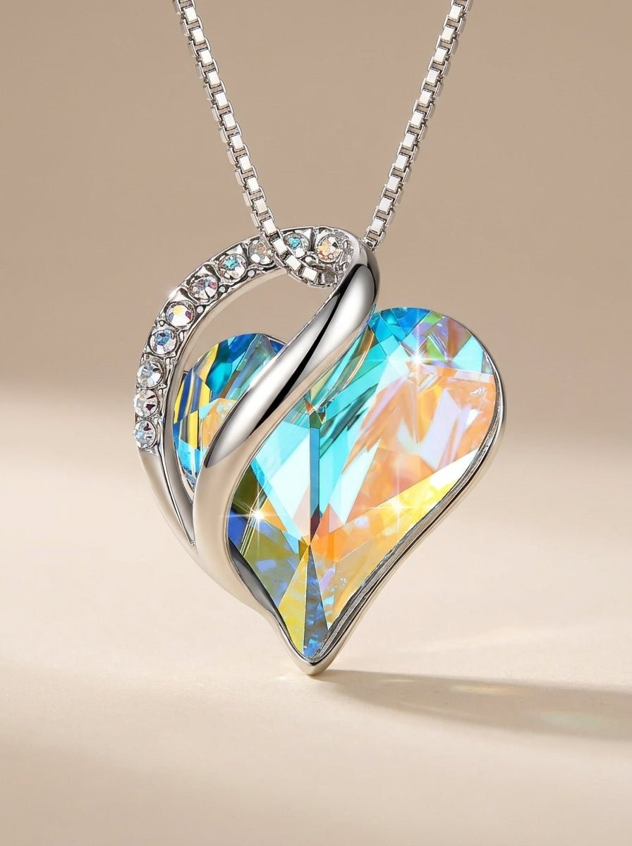 The "Geometric Soul" 925 Sterling Silver Heart - Myglova