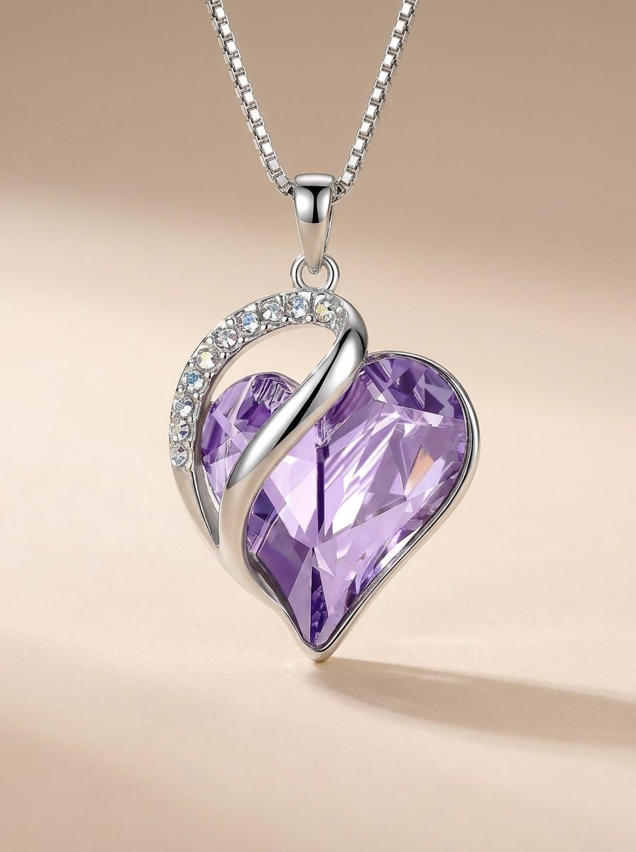 The "Geometric Soul" 925 Sterling Silver Heart - Myglova