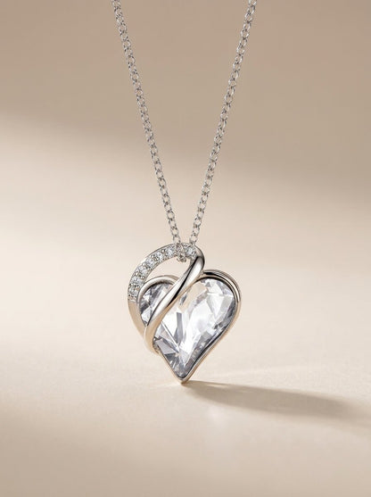 The "Geometric Soul" 925 Sterling Silver Heart - Myglova