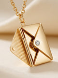 The "Secret Sentiments" Titanium Envelope Locket - Myglova