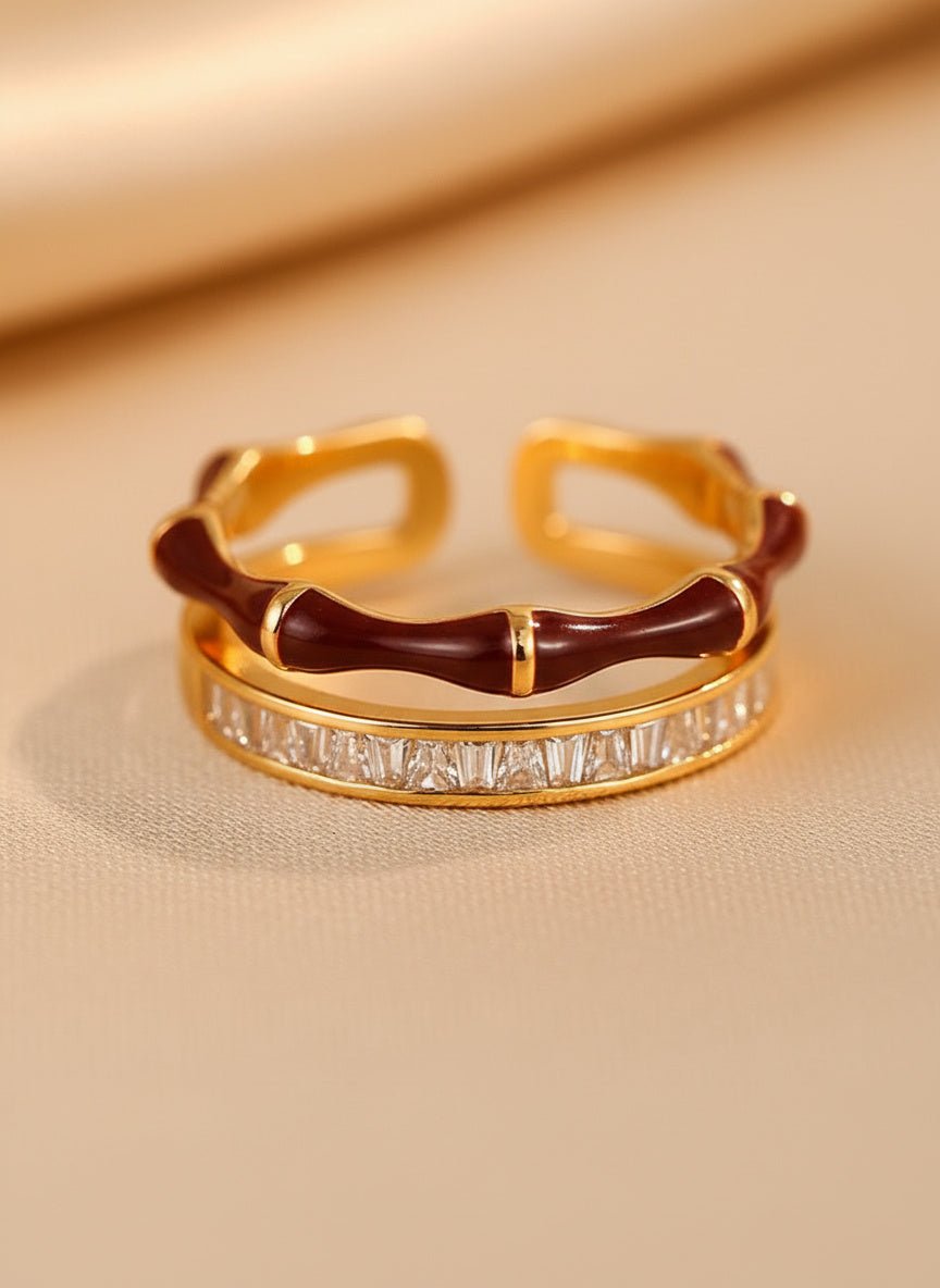 Verdant Bloom Open Ring - Myglova